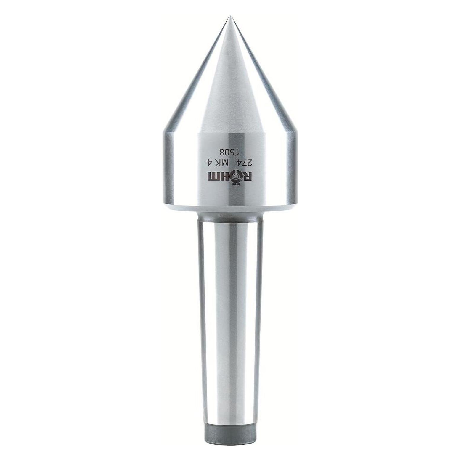 Röhm Zentrierkegel MK2 Auskraglänge 61 mm mitlaufend Form spitz Kegelwinkel 60 ° (10613)
