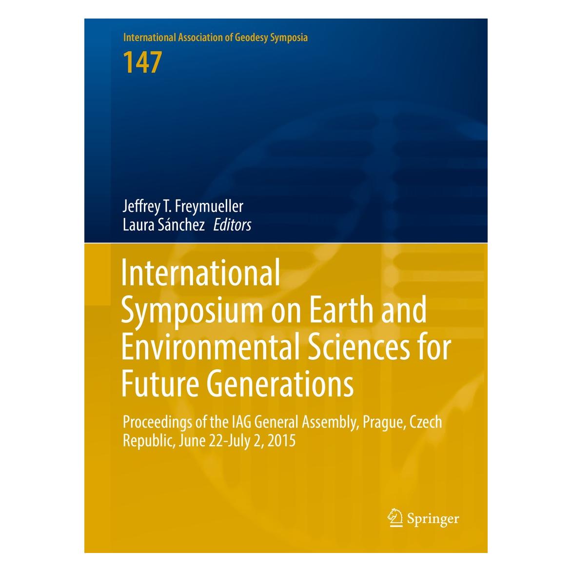 Springer International Symposium on Earth and En (Englisch, Hardcover, Jeffrey T. Freymueller, Laura Sánchez) (9783319691695)