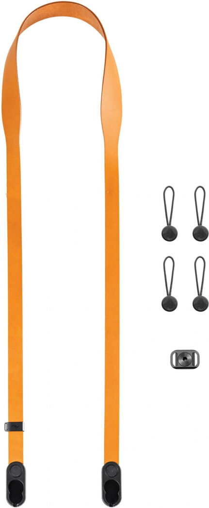Peak Design Form Leather Camera Strap Long Amber