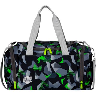 Sporttasche MCNEILL "Techno", Kinder, Gr. B/H/T: 45cm x 27cm x 26cm, grün (techno), Polyester, Taschen Sporttasche, für Schule, Sport und Freizeit