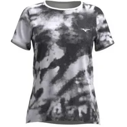Mizuno, Damen, Sportshirt, Graphic (XS), Grau