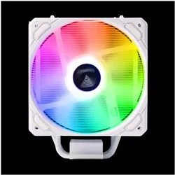 Gamdias Ventilateur processeur Boreas E1-410 RGB (Blanc) (154.50 mm), CPU Kühler, Weiss