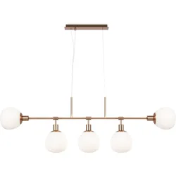 Maytoni Pendelleuchte Erich Metall Gold MOD221PL-05G mit IP 20