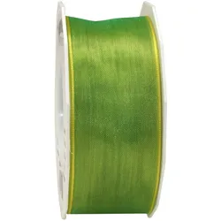 PRÄSENT Geschenkbänder 40 mm x 25 m limette