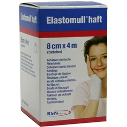 Elastomull Haft 4mx8cm 1 ST