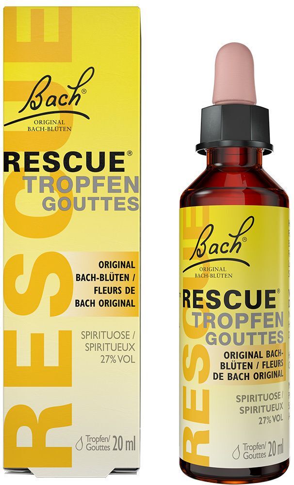 Original Bach® Bach Rescue Tropfen mit Alkohol 20 ml 20 ml Tropfen