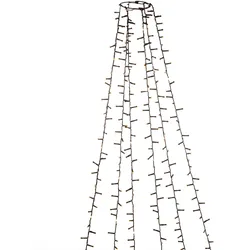 Konstsmide Weihnachtsbeleuchtung  Micro LED Compactlights Baummantel