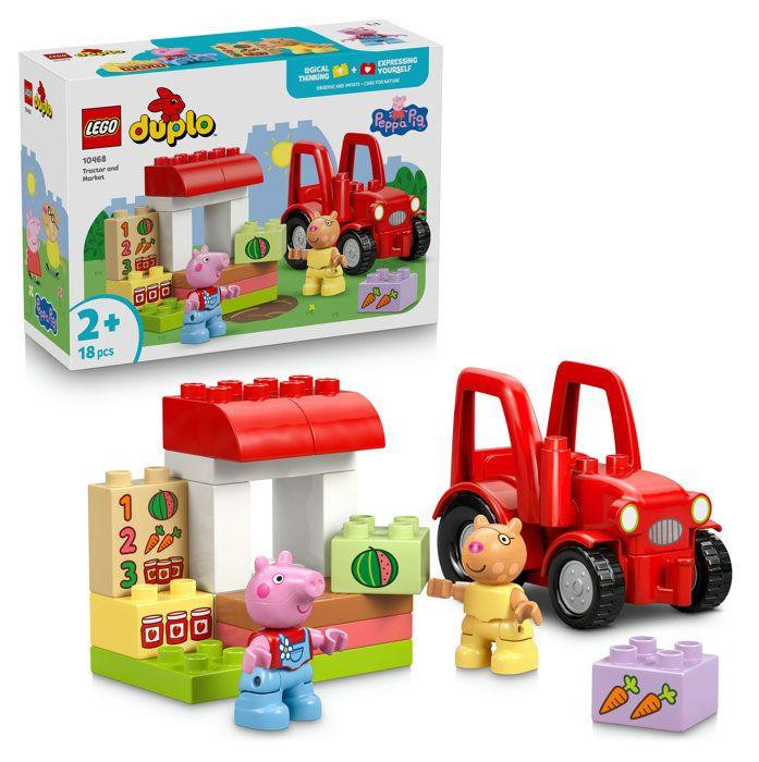 LEGO DUPLO Peppa Pig Tractor en Markt 10468 educatief speelgoed