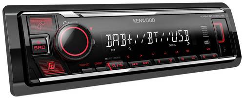 Kenwood KMMBT408DAB Autoradio Bluetooth-Freisprecheinrichtung, Anschluss für Lenkradfernbedienung, DAB+ Tuner