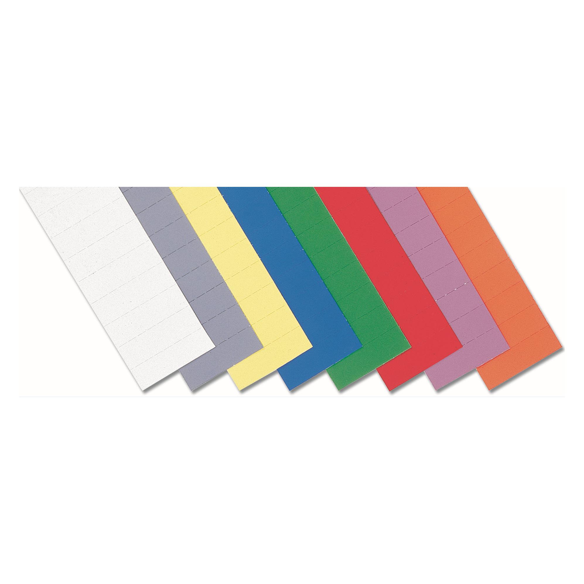 Magnetoplan Perforierten Etiketten zum Auflegen auf magnetoflex U-Profile. (12843)