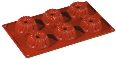 Paderno Stampo mini guglhupf 30 x 17,5 cm 6 pz