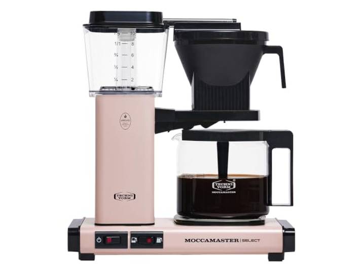 Moccamaster KBG Select, Filterkaffeemaschine, Glaskanne, Cherry Blossom, 1.25L