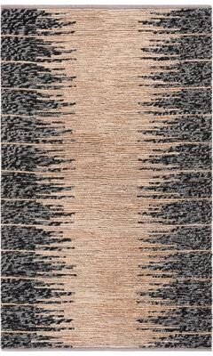 SAFAVIEH Handmade Natural Fiber Anisca Boho Jute & Wool Rug