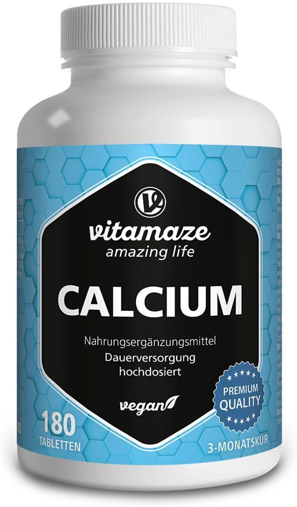 vitamaze Calcium 400 mg vegan Tabletten 180 St