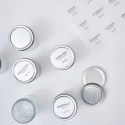 Lieblingsglas Etiketten Gewürze, Mason Jar - Mini