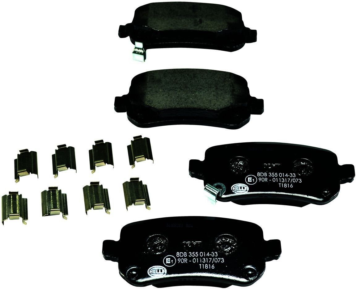 HELLA 8DB 355 014-331 Brake pad set