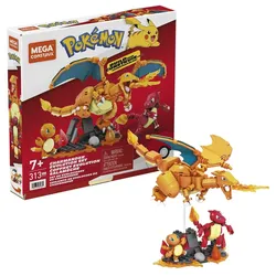 Mega Pokemon Glumanda Evolution Set
