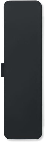 Set de couverts personnalisé réutilisables en PP RIGATA noir