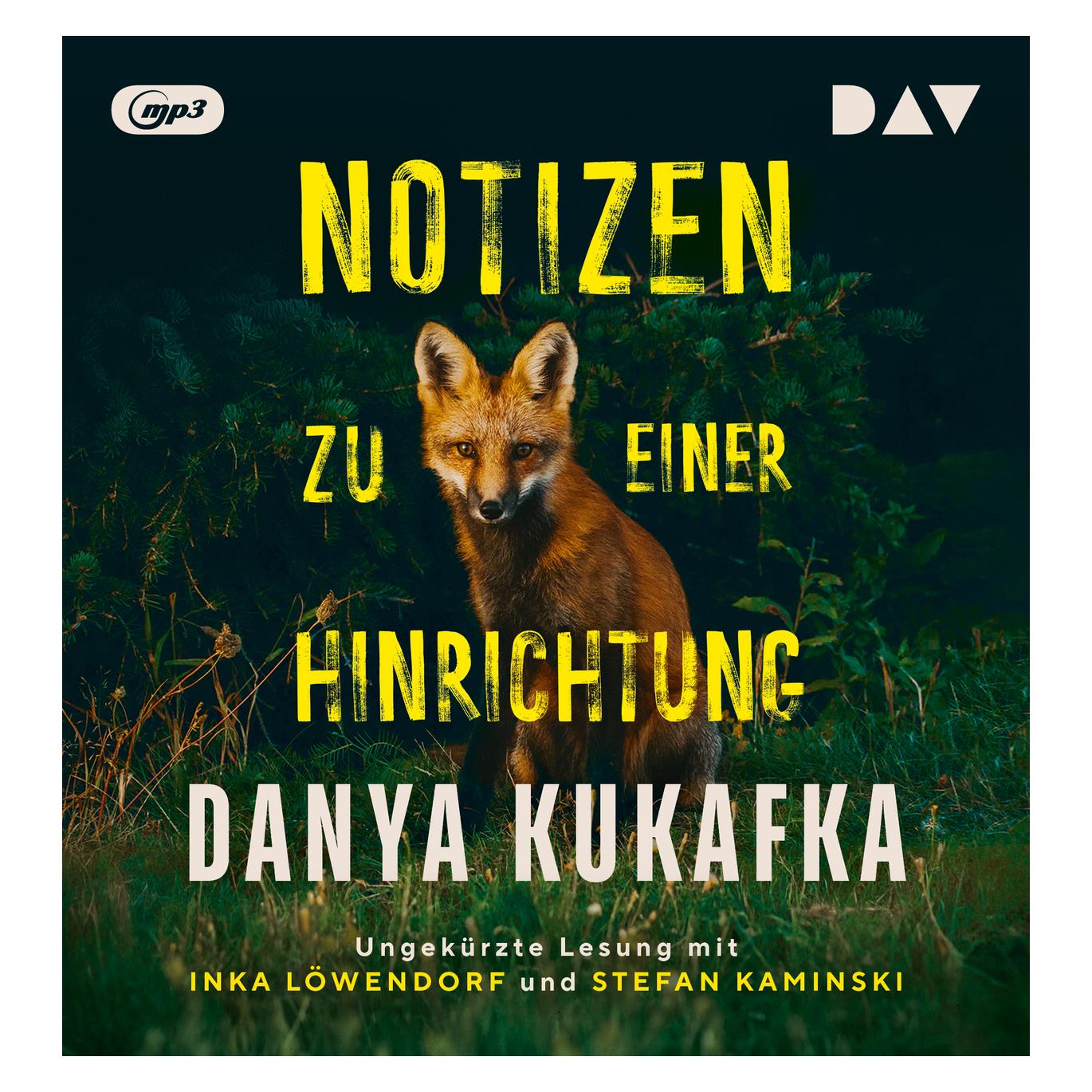 Audio Verlag Notizen zu einer Hinrichtung (Danya Kukafka, Deutsch) (42111704)