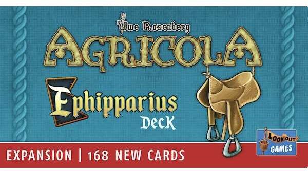 Lookout Spiele Agricola: Ephipparius Deck, 168 new cards, Minor Improvements and Occupations, Card Game Expansion for Agricola Revised Edition