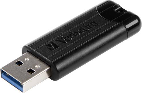 Verbatim Pin Stripe 3.0 USB-Stick 16 GB Schwarz 49316 USB-A (USB 3.2 Gen 1)