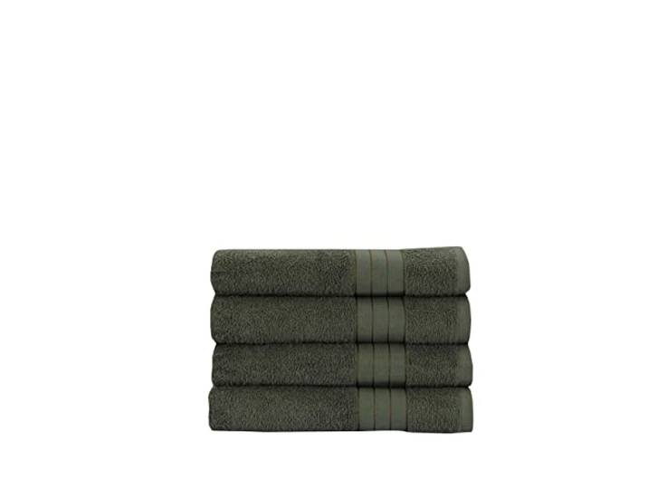 Handdoeken Emotion Katoen nr.1000 - Groen Maat: 50x100cm - 4 stuks