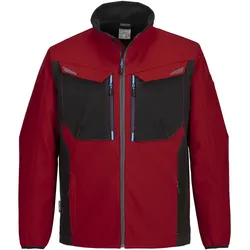 Softshelljacke "T750" WX3 - 3XL - tiefrot