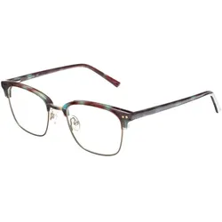 Brille Face Looks Brille FLM08 brave in braun marmoriert rot gold