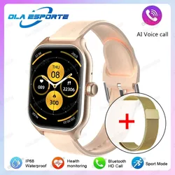 Smartwatch mit 2,01-Zoll-Farbdisplay und Bluetooth - Go20Milan