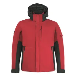 Winterjacke Primaloft® "GEORG" - S - rot/schwarz