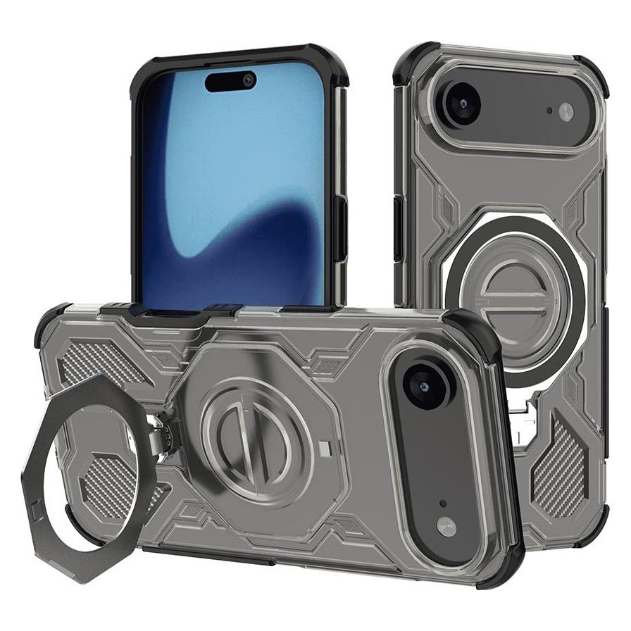 Techsuit - Carbon Shield PRO - iPhone 17 Air - Smoke Black (Apple iPhone 17) (59456619)