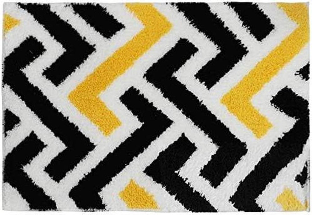 Grijs absorberend badmat vloerkleed voor badkamer comfort