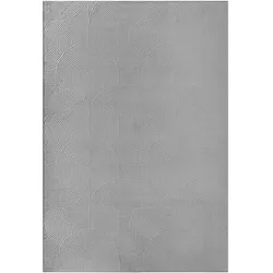 KURZFLORTEPPICH Antirutsch Geometrisch DALAR Polypropylen Grau 300 x 400 cm