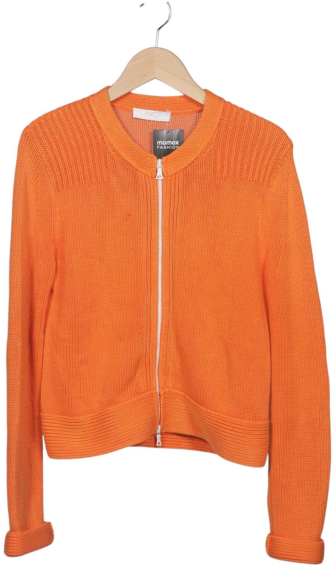 Nice Connection Damen Strickjacke, Orange, Gr. EU 40, Baumwolle - Second Hand