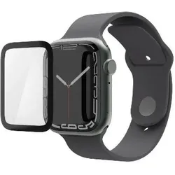 Klare Bildschirmschutzfolie Kunststoff 4H für  Apple Watch 7 / 8 / 9, 41 mm Schlagfest, Schlagfest, Kratzresistent, Schockresistent 222770 Super Hybrid