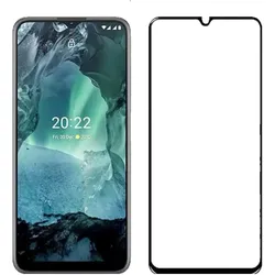 Screenguard Nokia G11 Full Screen Panzerglas Schutzfolie 2.5D 9H (Nokia G11), Smartphone Schutzfolie, Schwarz