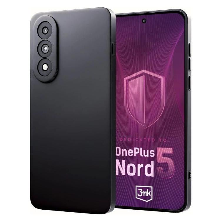 3MK Matt Case für OnePlus Nord 5 - Mattschwarz (OnePlus Nord 5G) (5903108675451)