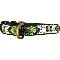Kampuni Hundehalsbnd Jeremiah grn micro long, 38x1,4 cm (Hund), Halsband + Leine