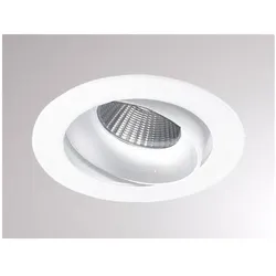 Molto Luce, Deckenleuchte, EINBAUSTRAHL.LED 8W 3000K 38° / MOLTO KALIO R. WEISS 308-30019500 (900 lm)