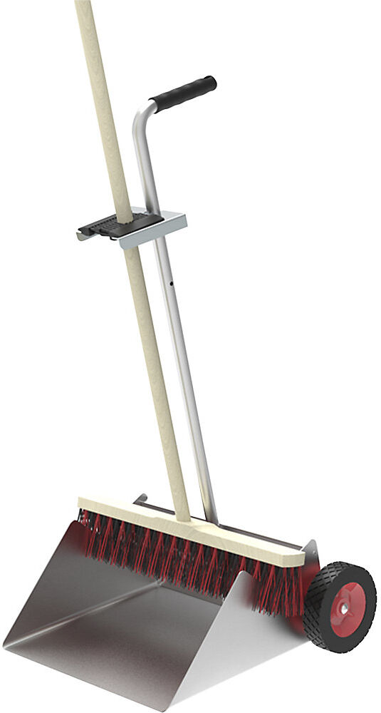 Standkehrschaufel DUSTY SPECIAL 50, mobil, inkl. Besen, Aluminium, ab 5 Stk FLORA