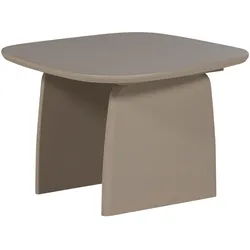 Couchtisch Tablo Eiche FSC, organische Form modern, Dakargrau, 60x60 cm, robust und stilvoll