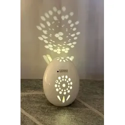 Dekoei Mariola Blume 12cm LED cremeweiß
