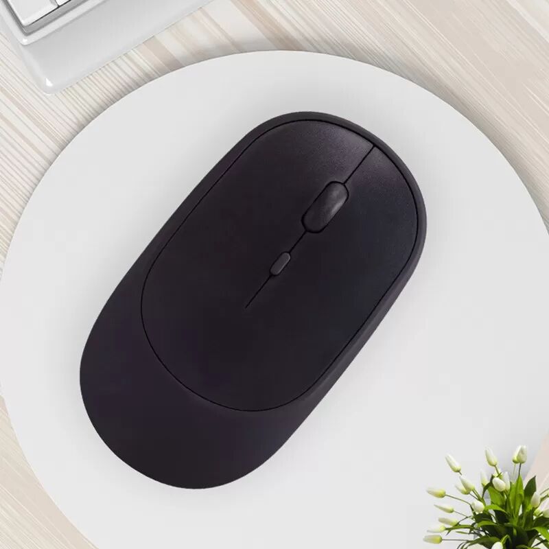 INF Souris sans fil à double jonction en noir