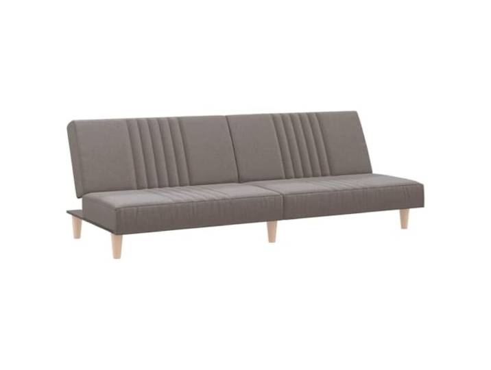 RJPLMFV Schlafsofa, Taupe, Stoff, Doppelbett Verstellbare Rückenlehne, gepolsterter Sitz, Rahmen aus Gegenplatte, Anleitung im Lieferumfang enthalten