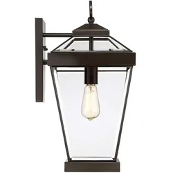 Elstead Lighting, Gartenbeleuchtung, Ravine Aussen-Wandleuchte E27 51cm Westliche Bronze IP44 (E27, IP44)