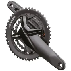 FSA Gossamer Pro 386Evo Straßenkurbeln 175 mm mit Kettenblättern 53x39 Zähne