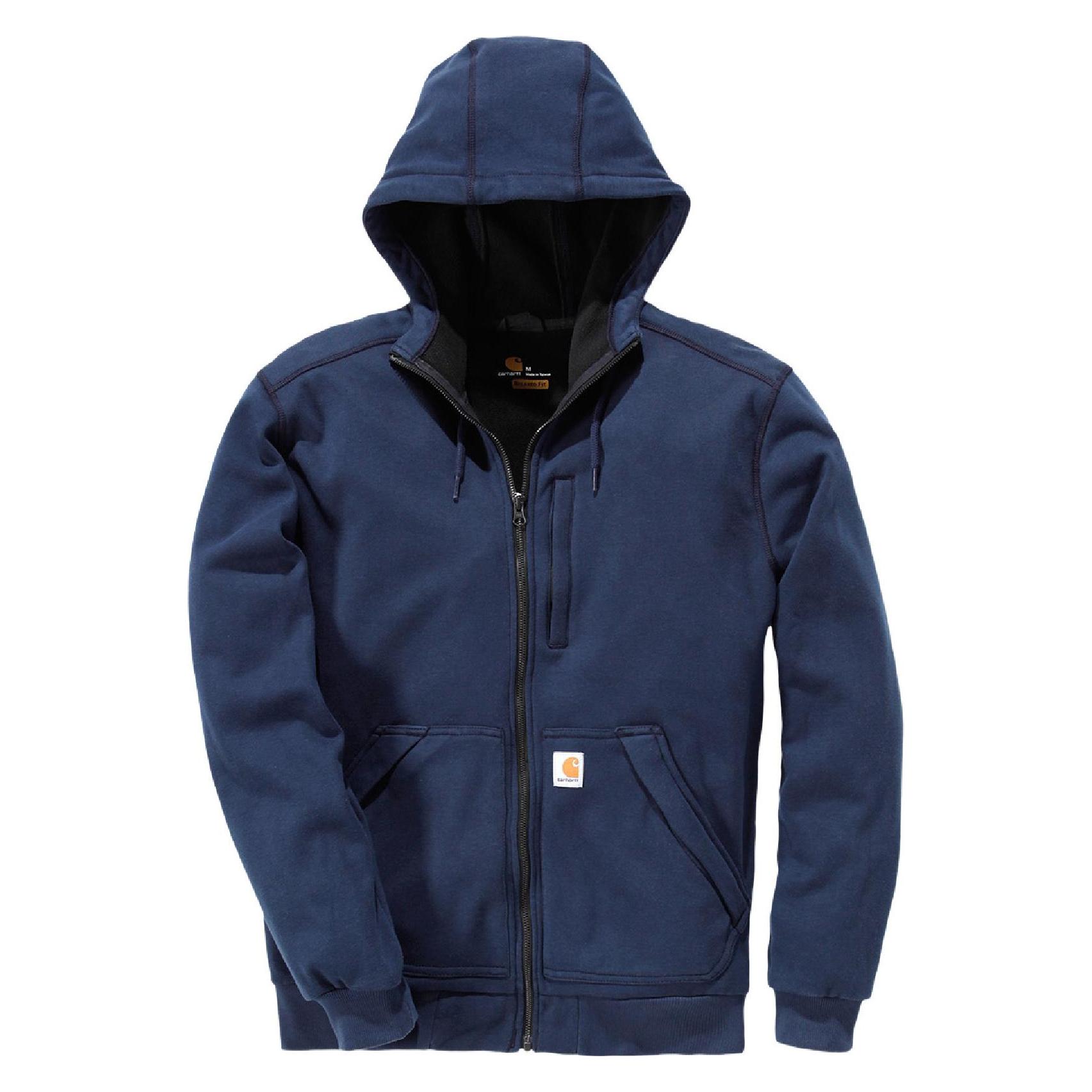 Carhartt Wind Fighter Hooded Sweatshirt (L) (CAR101759-Navy)
