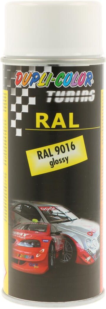european aerosols DUPLI-COLOR SPRAY PAINT RAL 9016 verkehrsweiss glanz, 400 ml