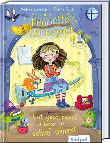 Andrea Lienesch - Henriette Huckepack – Gut geschraubt ist besser als schief gehext: Kleine Hexe mit einem Faible für Technik - Kinderbuch für Jungen und Mädchen ab 7 Jahre - Preis vom 16.10.2026 11:41:07 h