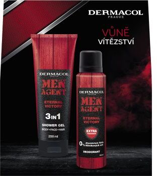 Dermacol Men Agent Eternal Victory coffret para corpo para homens . Men Agent Eternal Victory